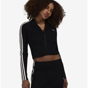 Adidas Women's Black Knit Jacket